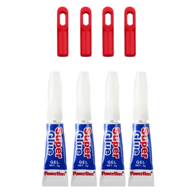4PK Polyester Fish Tape Replacement Non-Conductive Tips