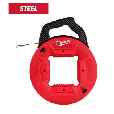 100' 1/4" Steel Fish Tape