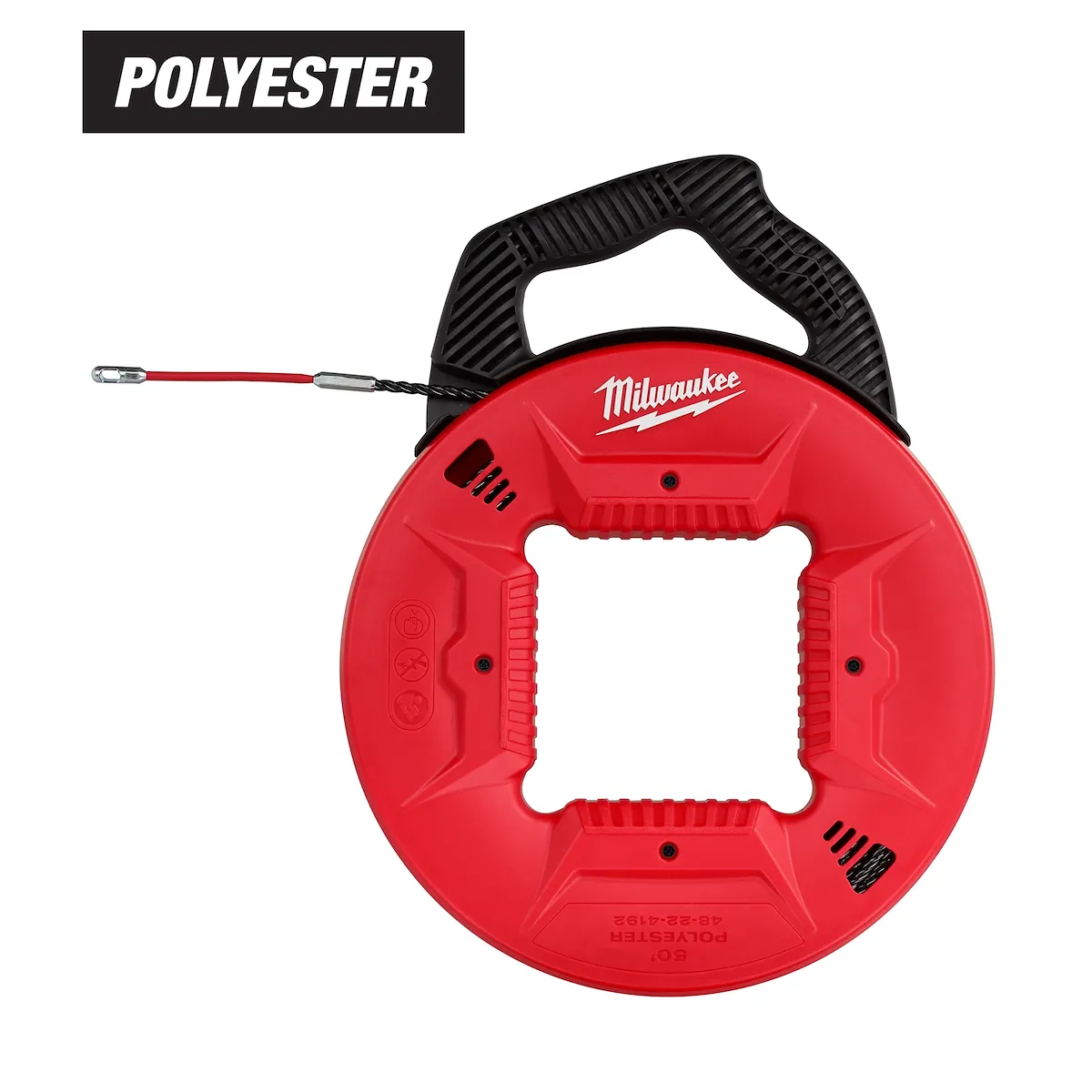 Polyester Fish Tape w/Flexible Metal Leader