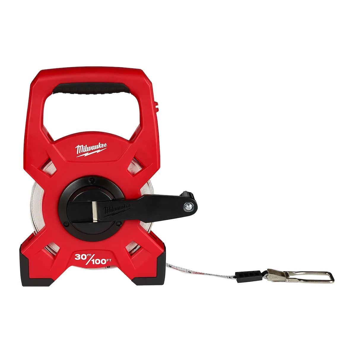 30M/100' Fiberglass Open Reel Long Tape Measure
