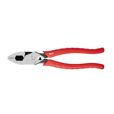 9" Comfort Grip High Leverage Lineman's Pliers with Crimper
