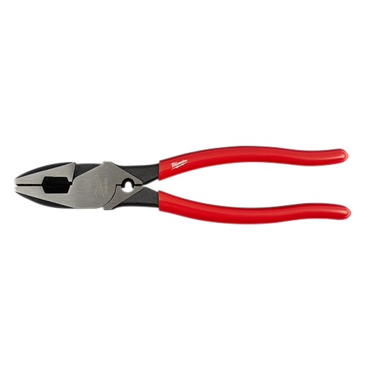 9" High-Leverage Lineman's Pliers with Crimper