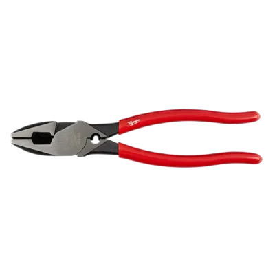 9" High-Leverage Lineman's Pliers with Crimper