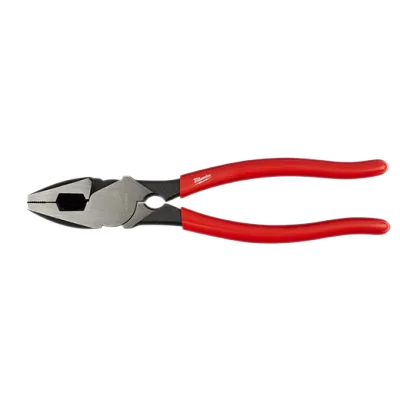9" High-Leverage Lineman's Pliers with Thread Cleaner