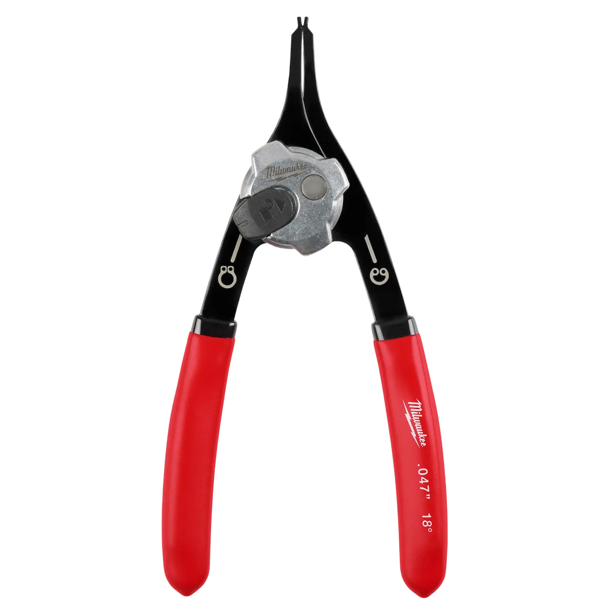 .047" Convertible Snap Ring Pliers - 18°