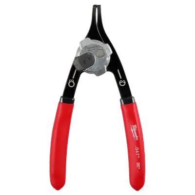.047" Convertible Snap Ring Pliers -90°