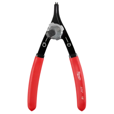 .070" Convertible Snap Ring Pliers - 18°
