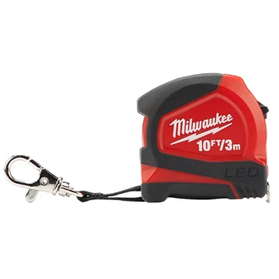 Milwaukee Tool Milwaukee 6FT / 2M Keychain Tape Measure 48-22-6601