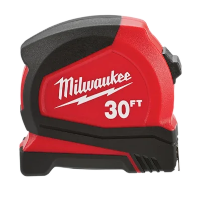 Milwaukee Tool 30 ft. Compact Tape Measure 48-22-6630
