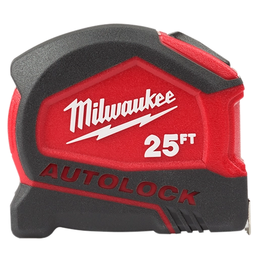 Milwaukee Tool Compact Auto-Lock Tape Measures 48-22-6825