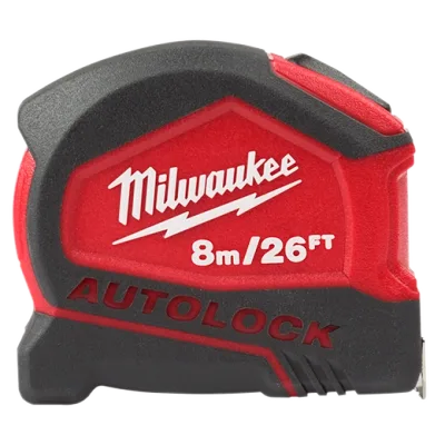 8M/26FT Compact Auto-Lock Tape Measure