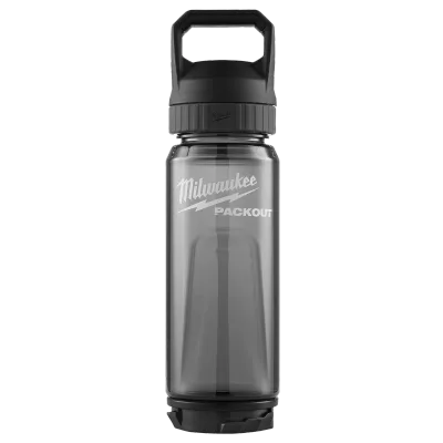 25OZ Black PACKOUT™ Bottle w/ Chug Lid
