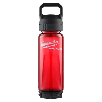 25OZ Red PACKOUT™ Bottle w/ Chug Lid