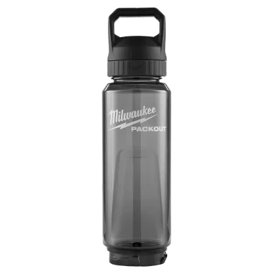 34OZ Black PACKOUT™ Bottle w/ Chug Lid