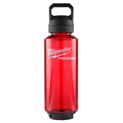 48OZ Red PACKOUT™ Bottle w/ Chug Lid