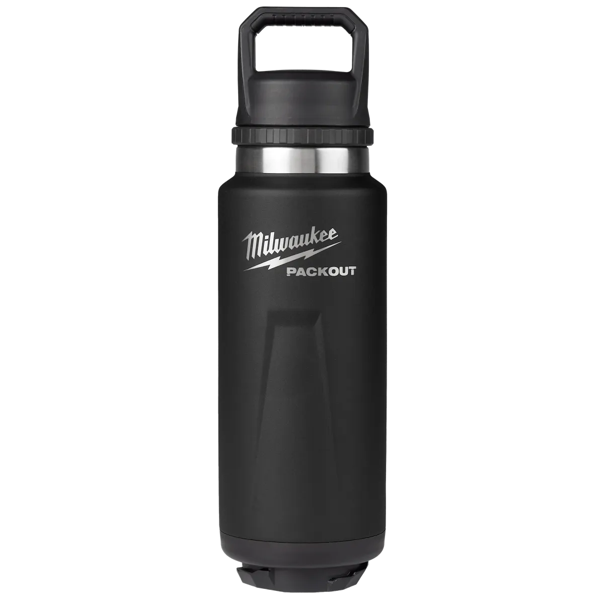 36OZ Black PACKOUT™ Insulated Bottle with Chug Lid