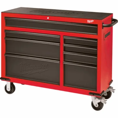 46” 8-Drawer Steel Storage Cabinet