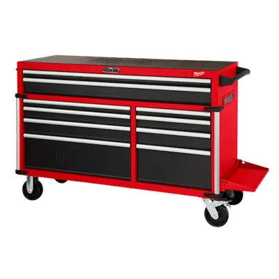 56” High Capacity 10-Drawer Steel Storage Cabinet