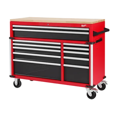 52" High Capacity Industrial 12-Drawer Mobile Workbench