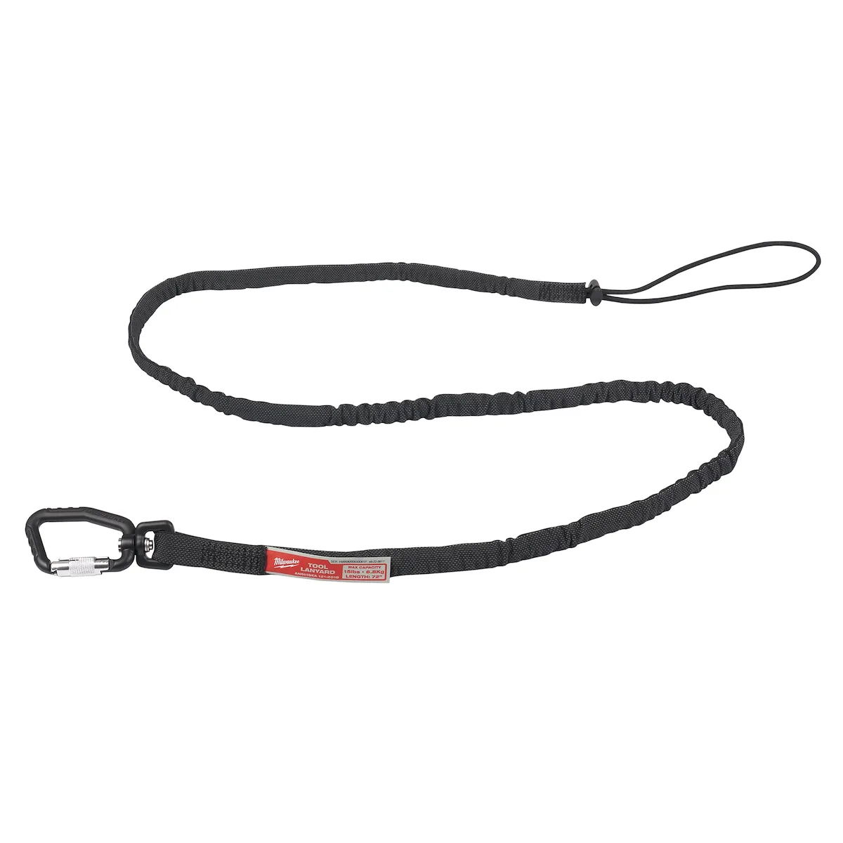 15LB 72" Extended Reach Locking Tool Lanyard