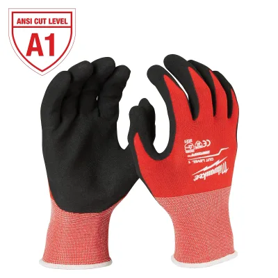 Milwaukee Tool Cut Level 1 Nitrile Dipped Gloves 48-22-8902