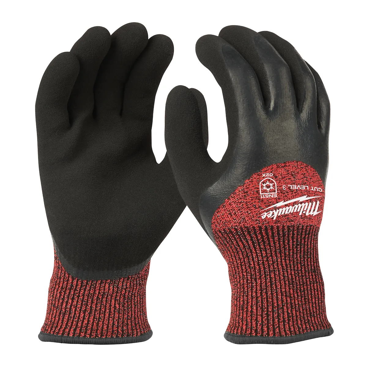 12PK ANSI Cut Level 3 Insulated Winter Gloves - S
