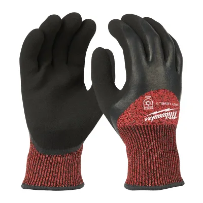 Milwaukee Tool Cut Level 3 Winter Dipped Gloves 48-22-8921B
