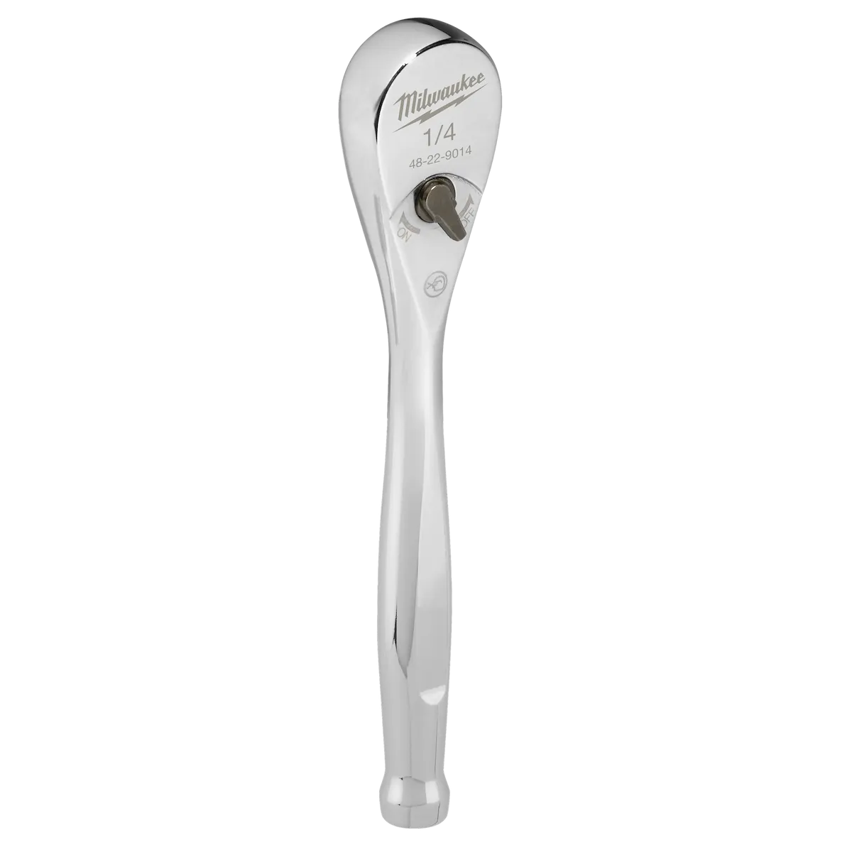 1/4" 90 tooth Chrome Drive Ratchet | MILWAUKEE® Tool