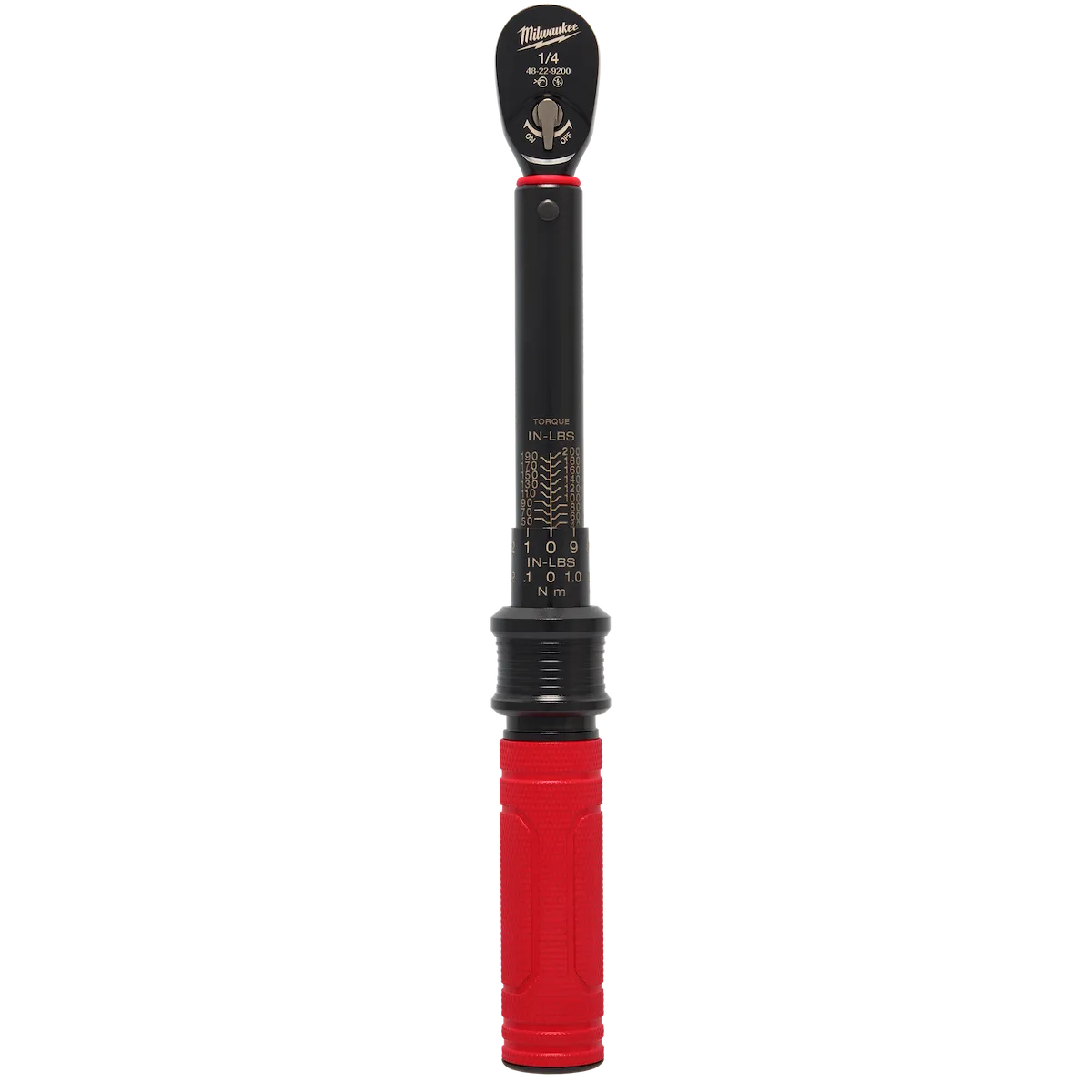 1/4” Drive Click Torque Wrench (40-200 in·lbf)