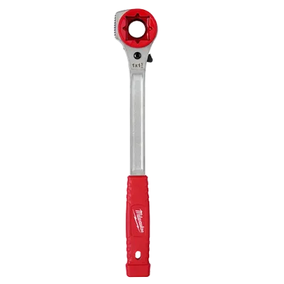Lineman's High-Leverage Ratcheting Wrench