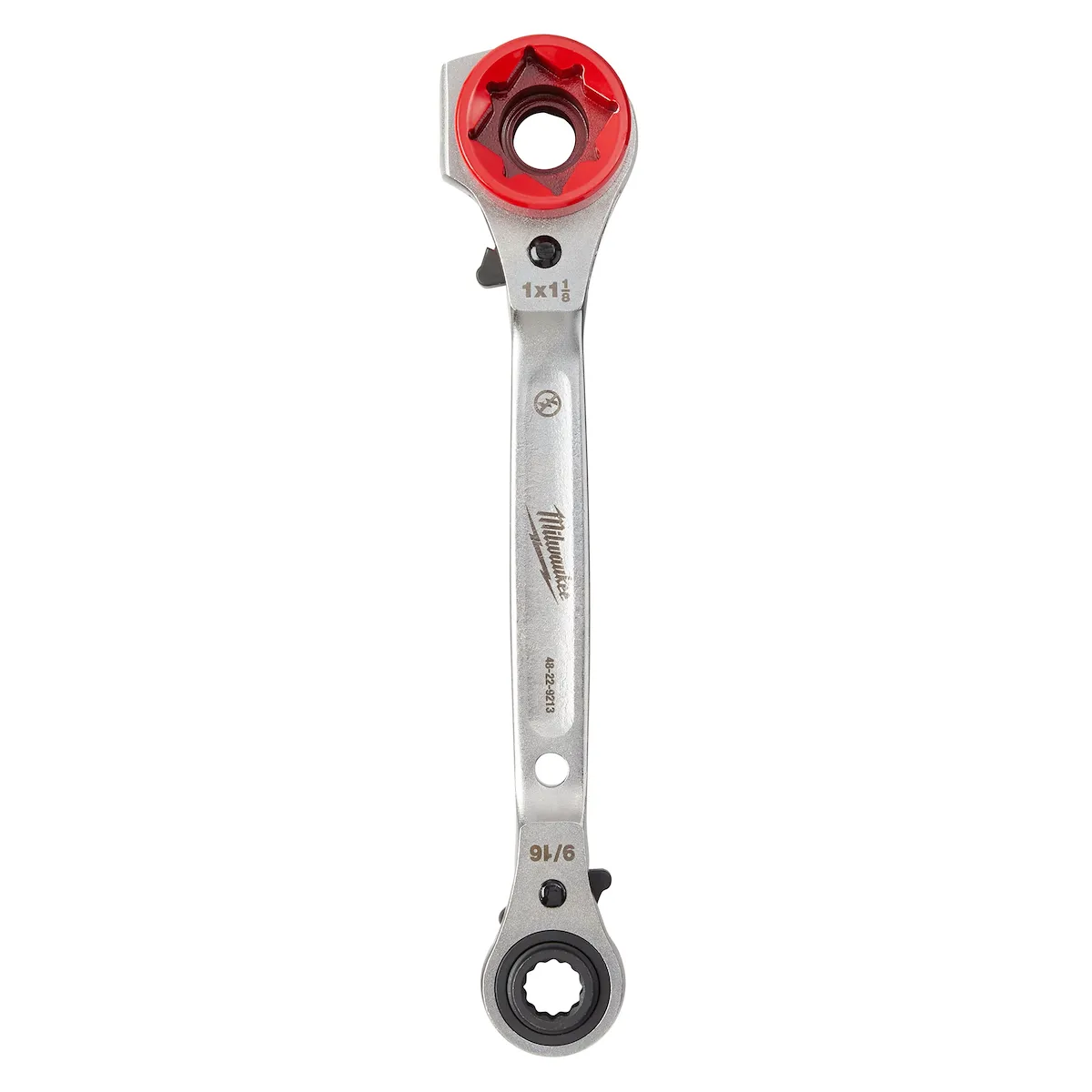 Lineman’s 5-IN-1 Ratcheting Wrench