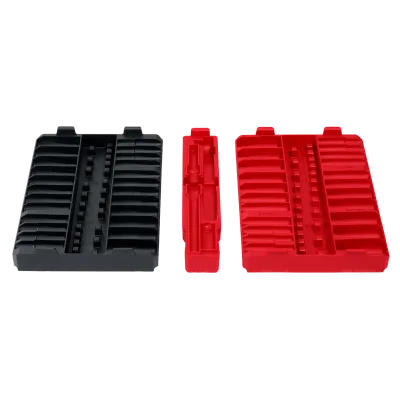 98PC 3/8" Drive 6PT & 12PT Metric & SAE Ratchet and Socket Trays
