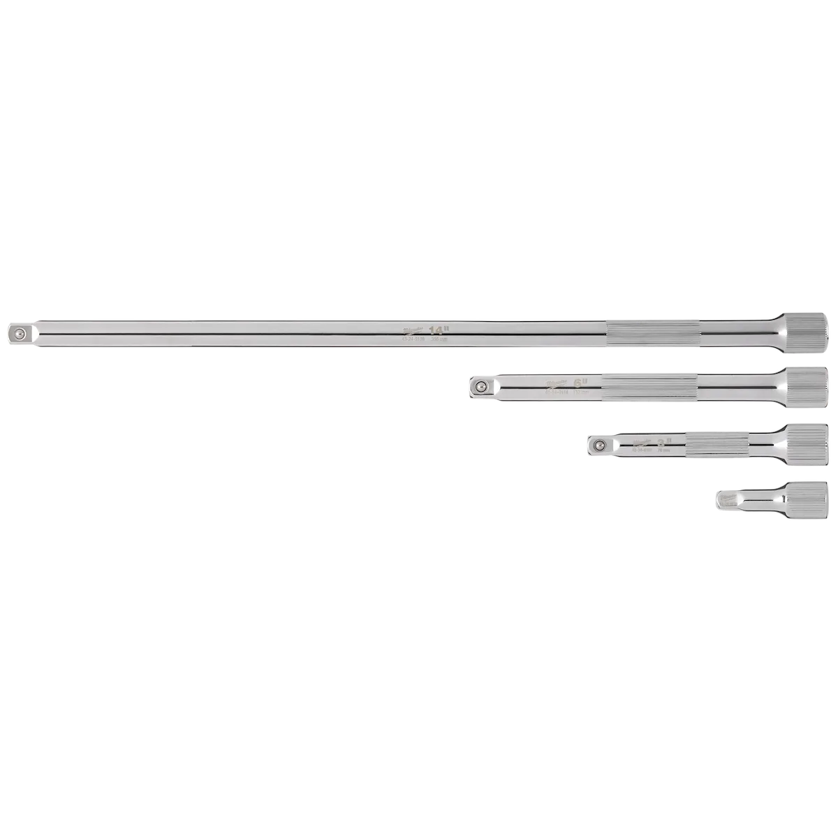 (4PC) 1/4” Drive Socket Extension Set