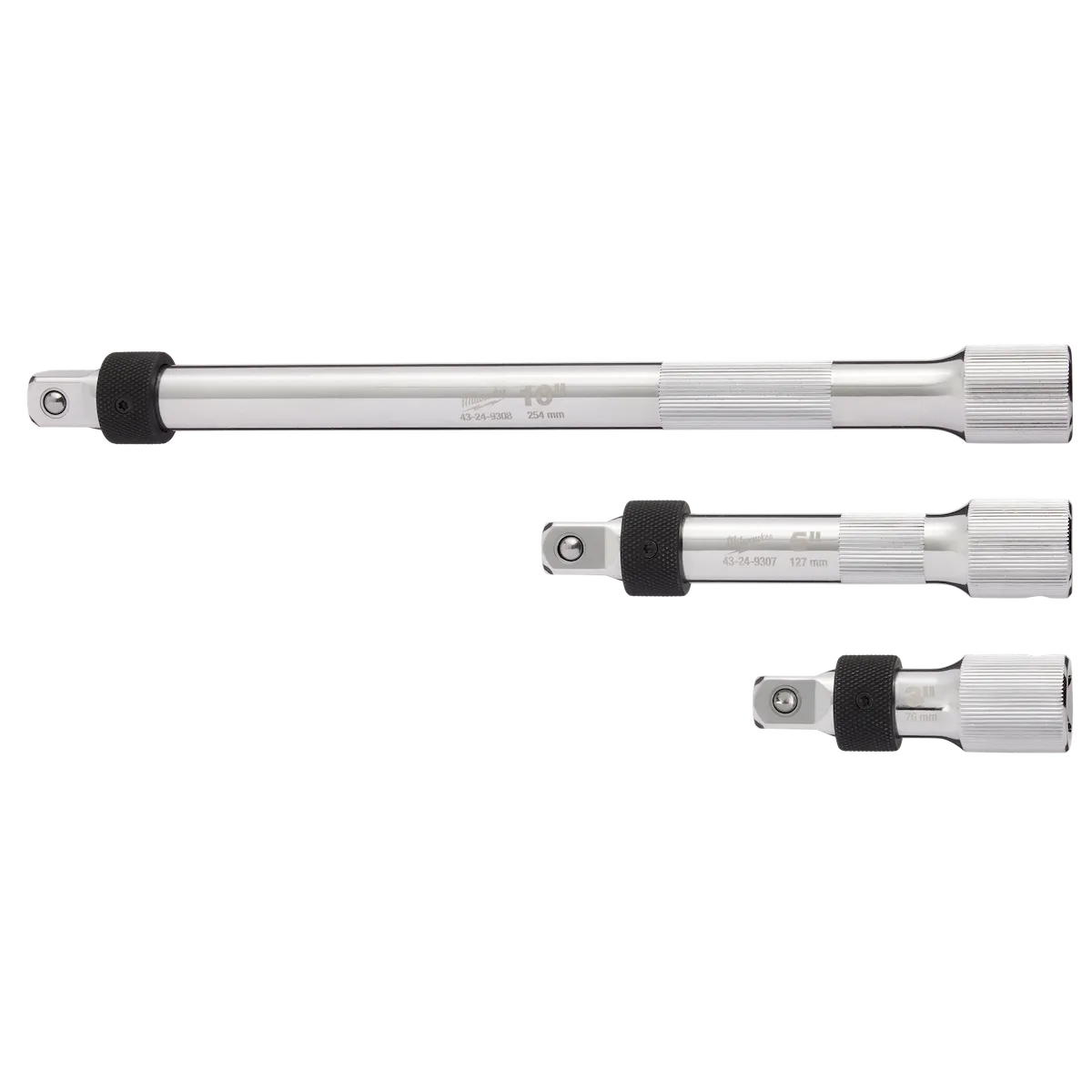(3PC) 1/2” Drive Locking Extension Set