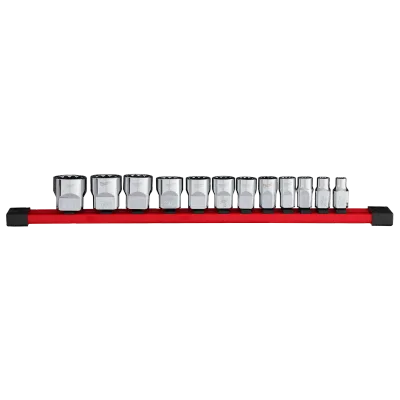 12PC 3/8" Drive 12-Point SAE Socket Set
