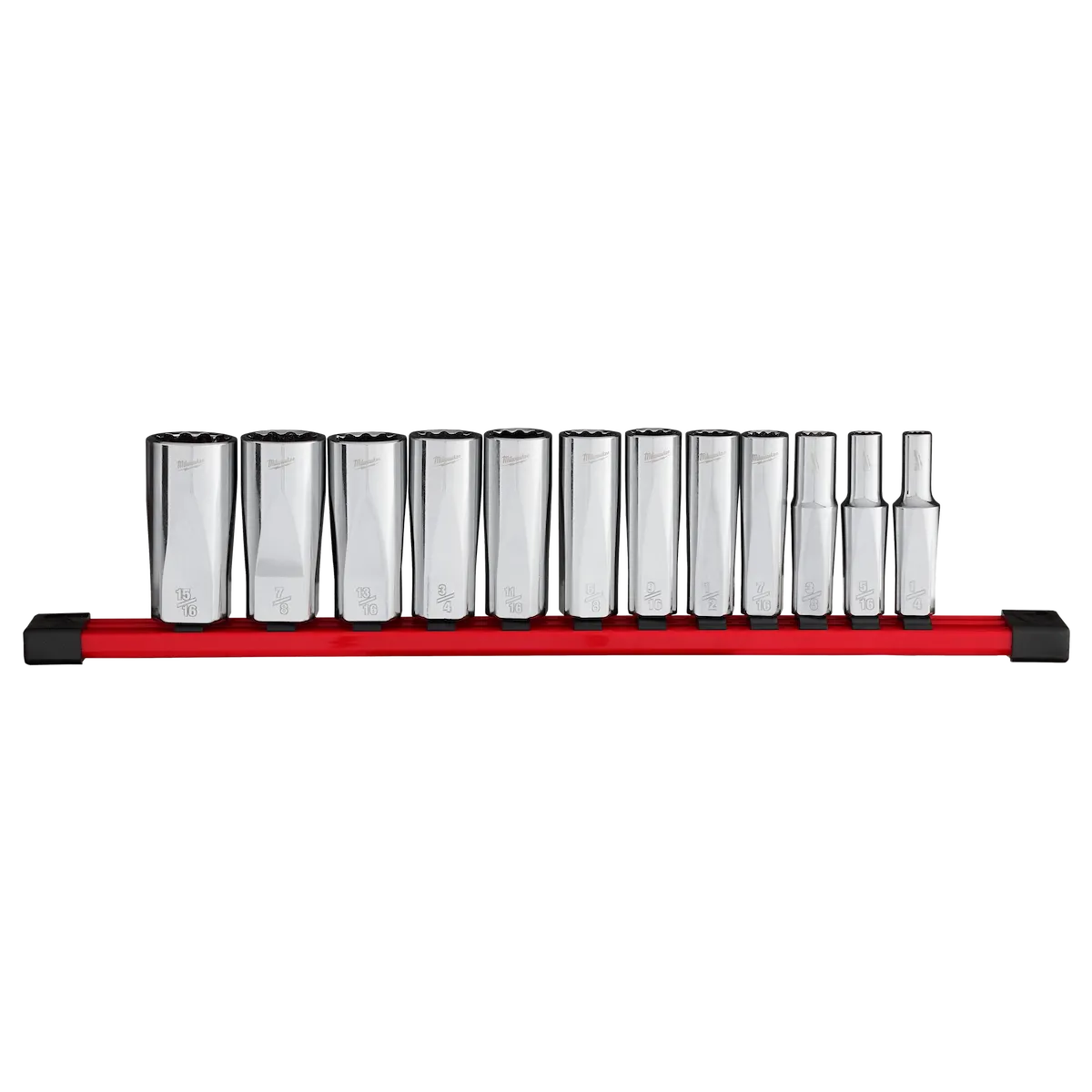 12PC 3/8" Drive 12-Point Deep Well Socket Set