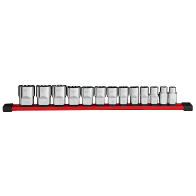 13PC 1/2" Drive 12-Point SAE Socket Set