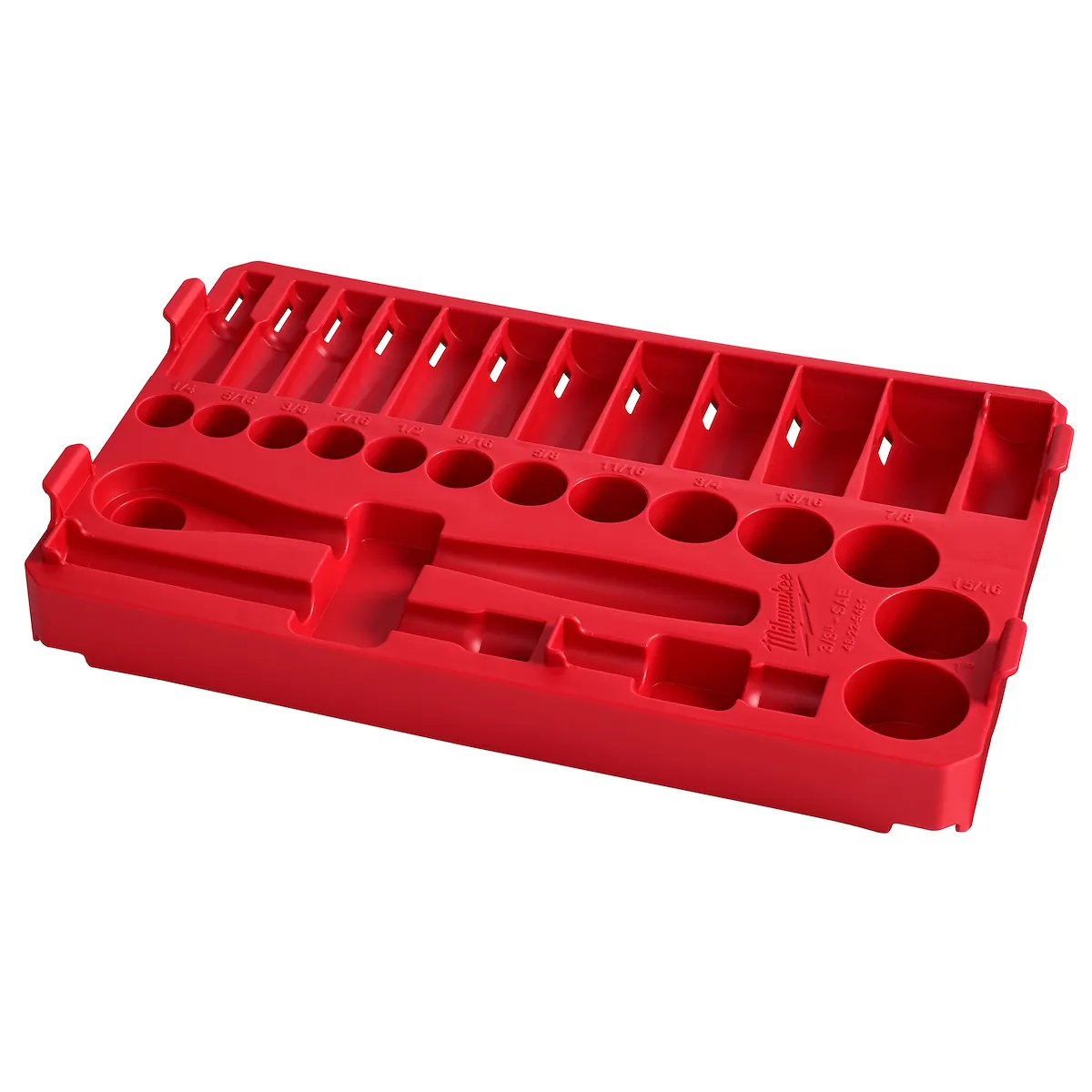 (28 PC) 3/8” SAE Drive Ratchet & Socket Tray