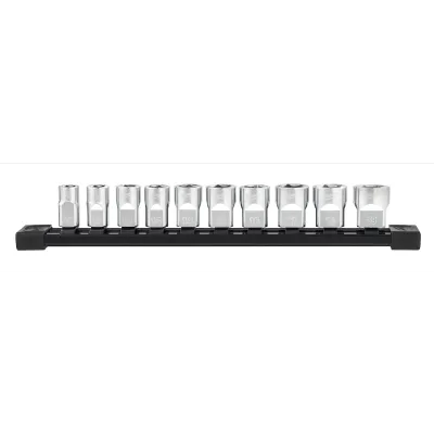 (10PC) Metric 3/8" Drive Socket Set