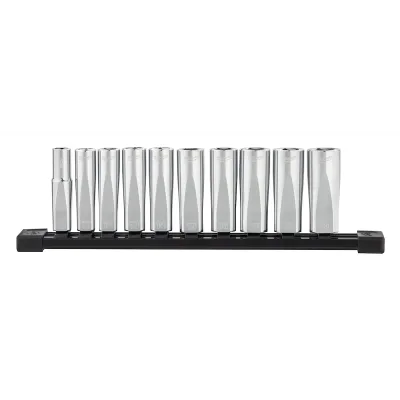 (10PC) Metric 3/8" Drive Deep Well Socket Set