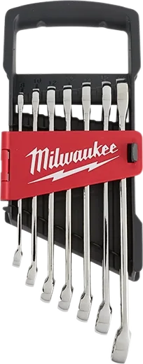 Milwaukee Tool 7PC Combination Mechanic Wrench Set - SAE 48-22-9507