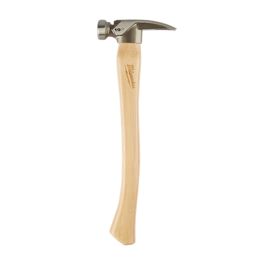 19OZ Smooth Face Hickory Handle Framing Hammer