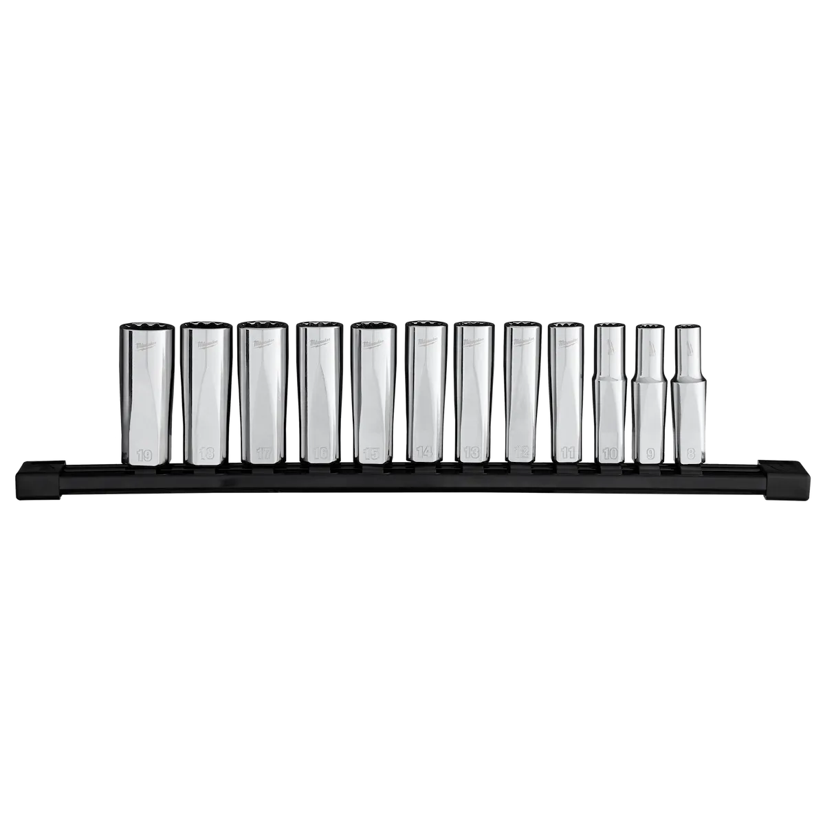 12PC 3/8" Drive 12-Point Deep Well Metric Socket Set