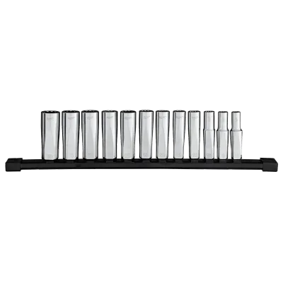 12PC 3/8" Drive 12-Point Deep Well Metric Socket Set