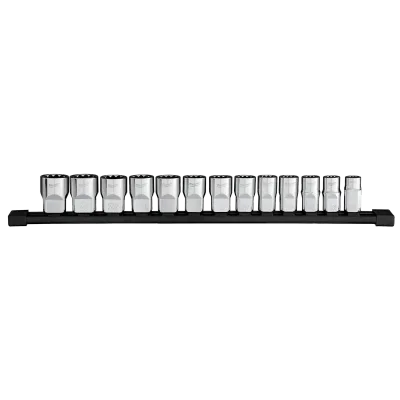 13PC 1/2" Drive 12-Point Metric Socket Set