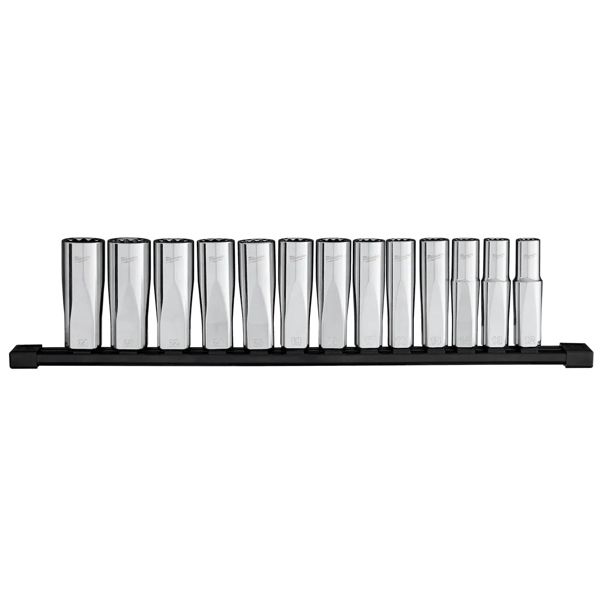13PC 1/2" Drive 12-Point Deep Well Metric Socket Set
