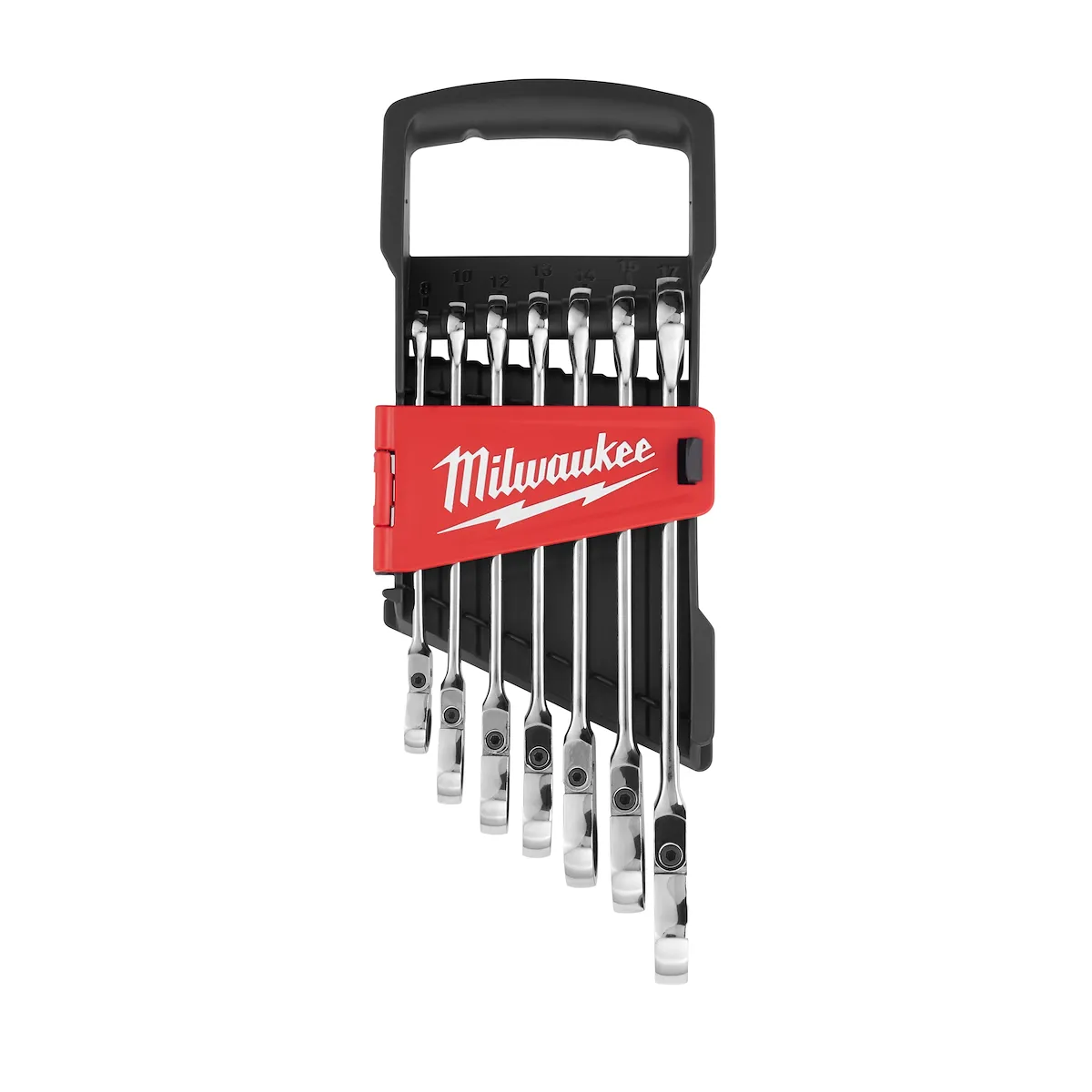 (7PC) Metric Flex Head Ratcheting Combination Wrench