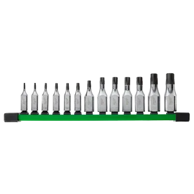 (13PC) 1/4" & 3/8" Drive Torx Bit Socket Set