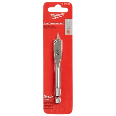 Milwaukee Tool (6) 1/2" x 4.5" Flat Boring Bit 48-27-0005