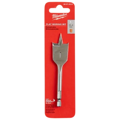 Milwaukee Tool (6) 1/2" x 4.5" Flat Boring Bit 48-27-0013